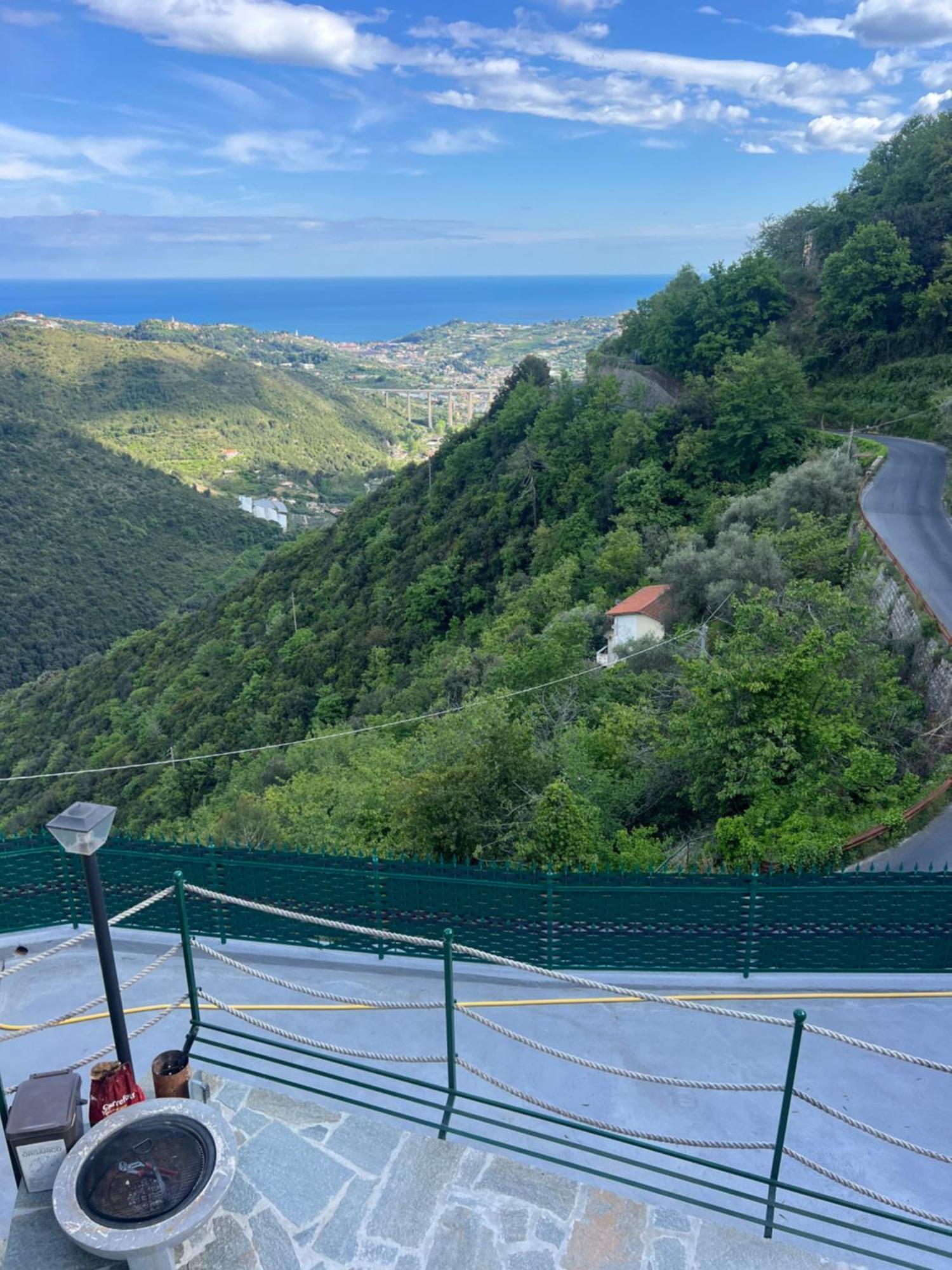 Villa Di Campagna Con Vista Mare 5 Camere Da Letto Pampara Exterior foto